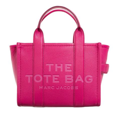 Marc Jacobs The Mini Tote Lipstick Pink Rymlig Shoppingv Ska