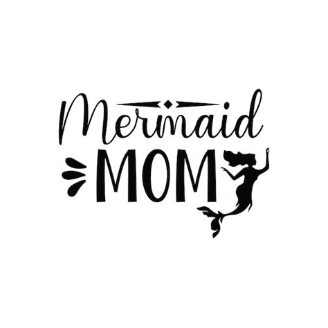 Premium Vector Mermaid Svg Bundle Mermaid Monogram Svg Cute Mermaid