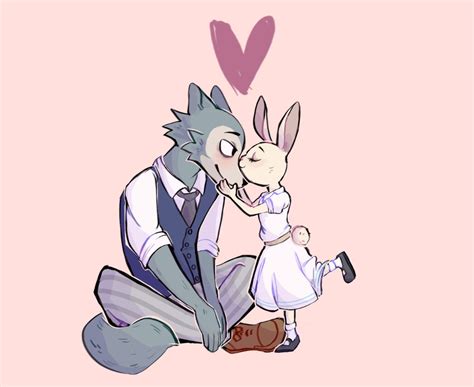Haru And Legoshi By Mutscka On Deviantart Pet Anime Anime Animals
