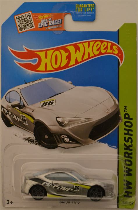 Hot Wheels Compatible Scion Fr S Silver Hw Workshop Series