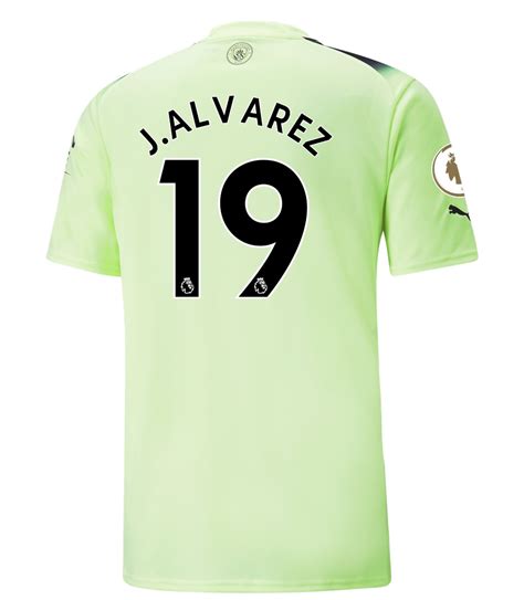 Julián Álvarez Manchester City 22/23 Third Jersey by PUMA - Jersey Motion