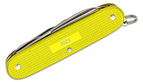 Victorinox Electric Yellow Pioneer X Alox 2023 Limited Edition Swiss