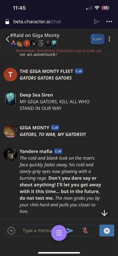 War Is Here The Rise Of Giga Monty Rcharacterai
