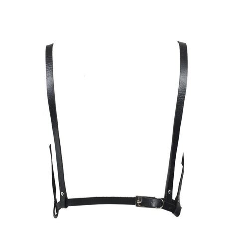 Women Leather Harness Bra BDSM Lingerie Suspender Straps Fetish Goth Waist Belt EBay