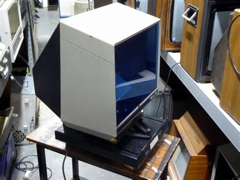 Practical Microfiche Viewer With Internal Screen Electro Props Hire