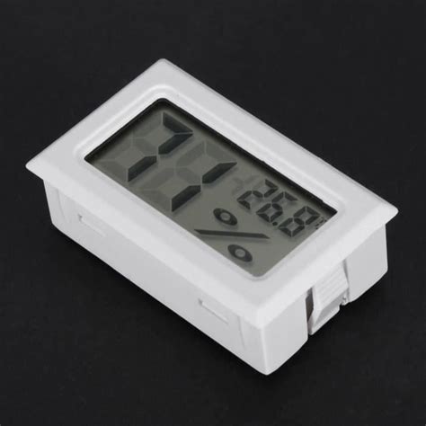 Qiilu thermomètre hygromètre Hygromètre LCD numérique Thermomètre d