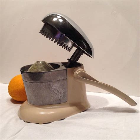 Rival Juice O Mat Tilt Top Juicer 1940s 50s Manual Mid Etsy Top