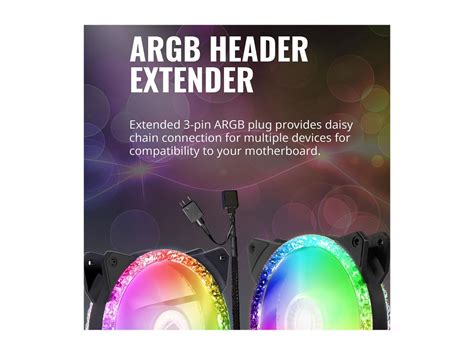 Cooler Master Masterfan Mf Prismatic Addressable Rgb Mm Fan With