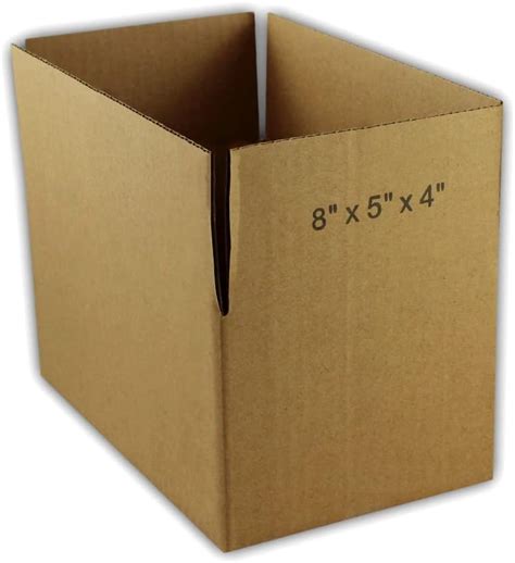 Ecoswift 5 8x5x4 Corrugated Cardboard Packing Boxes Ubuy India