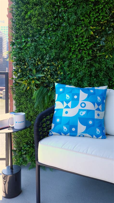 OnlyFans Decor Pillow - Groovy Pattern | Official Merch