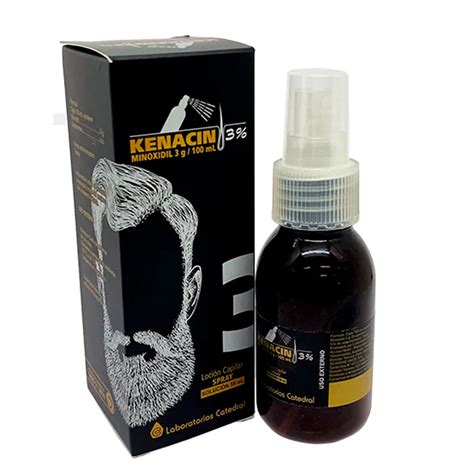 Kenacin 3 Minoxidil 3g 100 ML Cont 50 ML Punto Farma