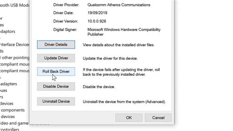 How To Roll Back A Driver In Windows Youtube