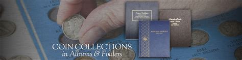 coin collections  albums  folders silvertowne