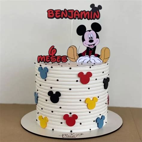 Bolo De Aniversário Do Mickey - Bolo do Mickey: 100 ideias que vão te levar para a Disney | Bolos de ...