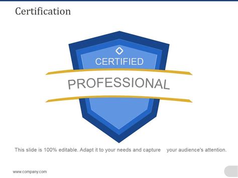 certification  powerpoint  model aids