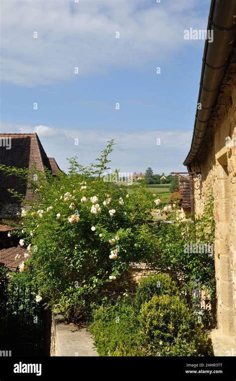 Village of Montfort in Périgord Stock Photo Alamy