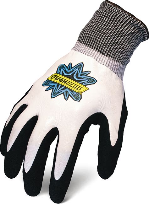 Ironclad Knit Glove L Palm Double Dipped Nitrile Palm