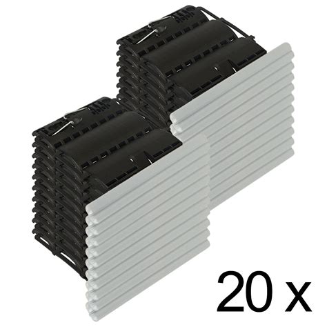 20 x Rollladen Clip Wellenverbinder für 50mm 60mm 8 kant Stahlwellen