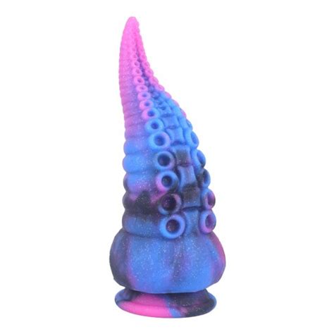 KOLOROWE DILDO MACKA OŚMIORNICY NIESAMOWITE WYPUSTKI PIESZCZĄCE TWOJE CIAŁO 5908450760145