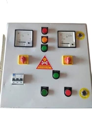 Ip Protection Ampere Powder Coated Metal Base Control Panels