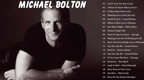 Michael Bolton Rod Stewart Air Supply Phil Collins Lobo Eric Clapton Best Soft Rock Songs