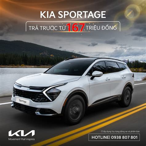 TRẢ TRƯỚC 167 TRIỆU RƯỚC KIA SPORTAGE ƯU ĐÃI 50% PHÍ TRƯỚC BẠ