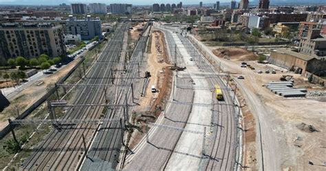 Adif completa el desviament de la línia d alta velocitat en les obres