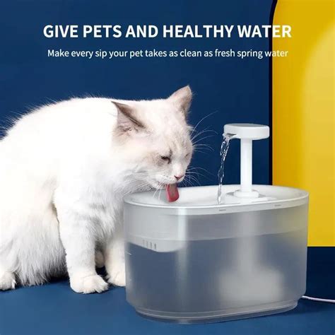 Питний фонтан для котів та собак ELS PET 3.5L, поїлка для кота ...