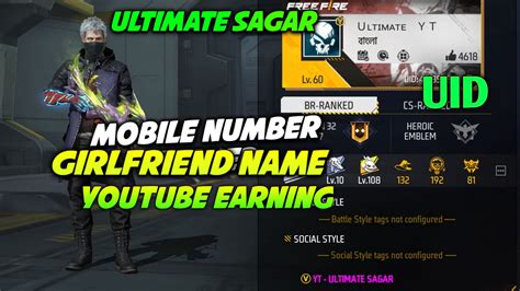 Ultimate Sagar Free Fire Logo Ultimate Sagar Free Fire Id Monthly