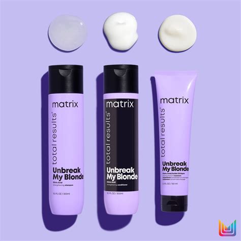 Matrix Total Results Unbreak My Blonde Szampon Od Ywka I Kuracja Do W Os W Blond