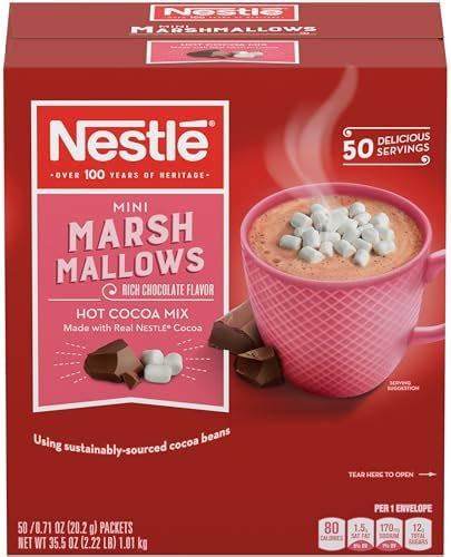Amazon Nestle Hot Cocoa Mix Rich Chocolate With Mini Marshmallows Ounce Packages