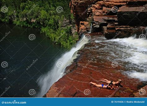 Bikini Waterfall Stock Photo Image Of North Australia 7619436