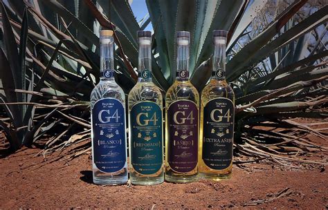 G4 Tequilas: Blanco, Reposado, Añejo, and Extra Añejo