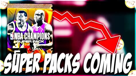 Huge Market Crash Coming Tomorrow With New Super Packs In Nba K