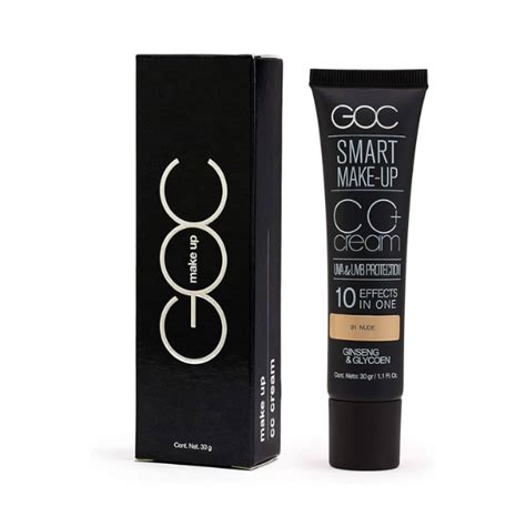 GOC Base Líquida CC Cream con Protección Nude Rostro Perfecto Dominicana