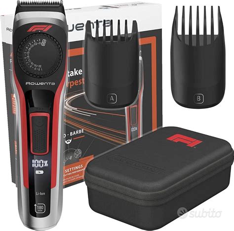 Rasoio regola barba Rowenta formula 1 NUOVO - Elettrodomestici In ...