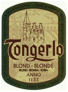 Drink Label Tongerlo Blond Blonde Haacht Belgiumcol Be Beer