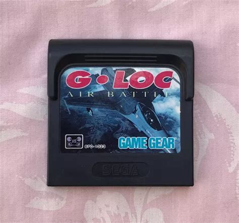 G Loc Air Battle Juego Original Para Sega Game Gear 1991 Meses Sin