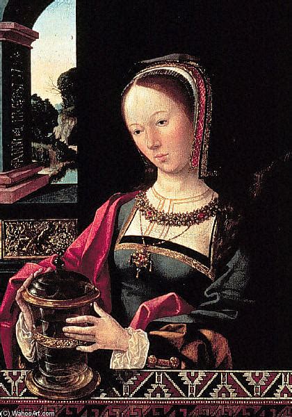 Kunstreproduktionen Maria Magdalena Von Jacob Cornelisz Van Oostsanen