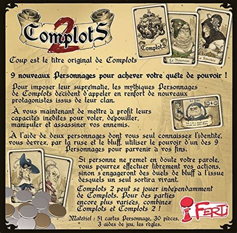 Ferti Games Complots 2 Ambiance Game TopToy