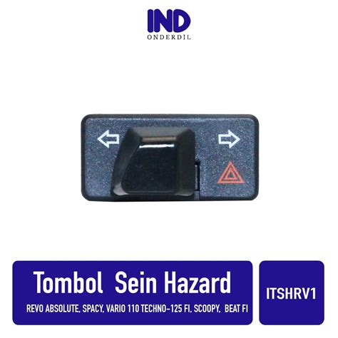 Jual Tombol Saklar Lampu 3 Fungsi Sein Sen Hazard Vario Techno 110 125