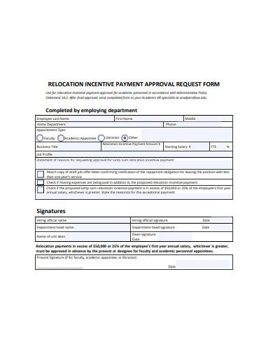 Payment Approval Form Examples Format Pdf