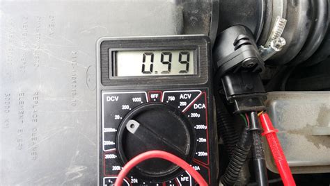 Как проверить ДМРВ на ВАЗ-2110 мультиметром
