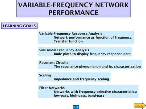 variable frequencyresponseanalysised
