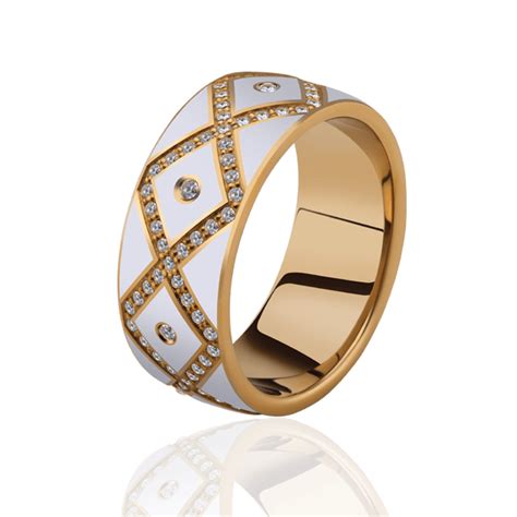 Обручальное кольцо с бриллиантами и эмалью. #jewellery #украина # ...