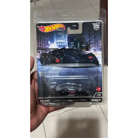 Hot Wheels Lamborghini Essenza Scv12 Exotic Envy Chase Shopee Malaysia