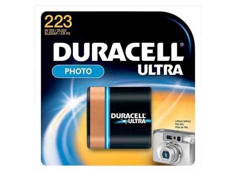 DURACELL DL223ABPK Battery,223,Lithium,6V - Newegg.com