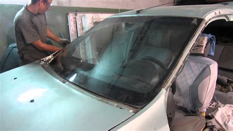 Как срезать лобовое стекло на Рено Логан (Renault Logan) и Лада Ларгус ...