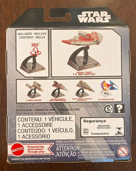 Mattel Hot Wheels Star Wars Starships Select Ahsoka Tano S T Jedi Shuttle New Ebay