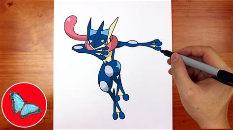 C Mo Dibujar Pok Mon Greninja Paso A Paso